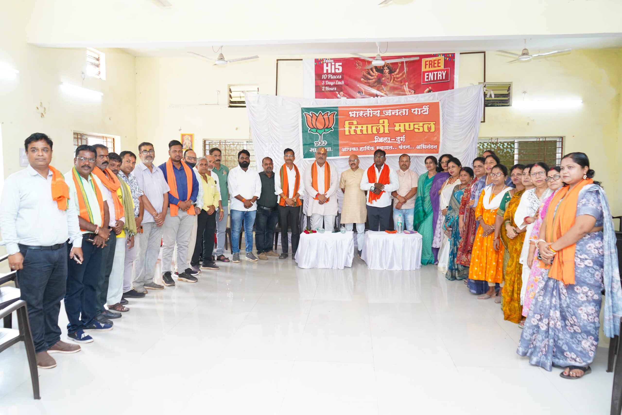 रिसाली भाजपा मंडल में आत्मनिर्भर भारत संकल्प अभियान एवं जीएसटी रिफॉर्म पर कार्यशाला का हुआ आयोजन